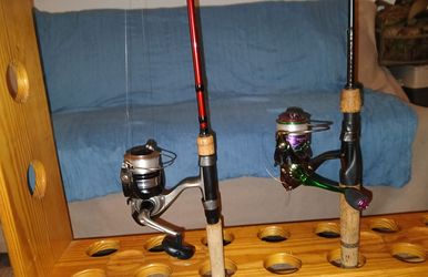 2 NEW SPINNING REELS  DIAWA Strikeforce 2500-B ,VX3000  on New  1) 2 UglyStick Elite Graphite, Shimano  SIENNA both cork  Elie 6'6 rods  $ 89 each com