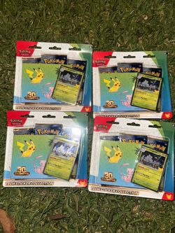 30th anniversary tech stickers Pokemon