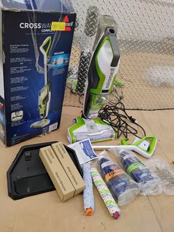 · BISSELL Crosswave 2210V Complete Floor and Area Rug Cleaner With wet-dry Vacuum / New Open Box