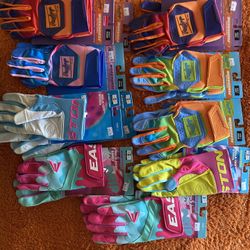 🔥🔥Easton and Rawlings Batting Gloves… Buy All Huge Discounts 