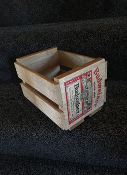 Mini Budweiser Crate