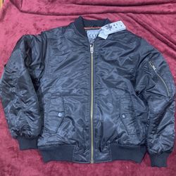 Pro Club Black Bomber Jacket Small New With Tags 