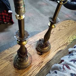 Brass Vintage Lamps 