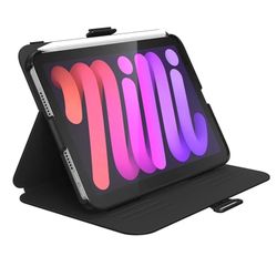Speck Products Balance Folio iPad mini (2021) Case and Stand, Black/Black