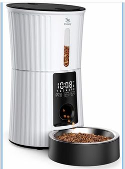 4L Automatic Cat Feeder - White