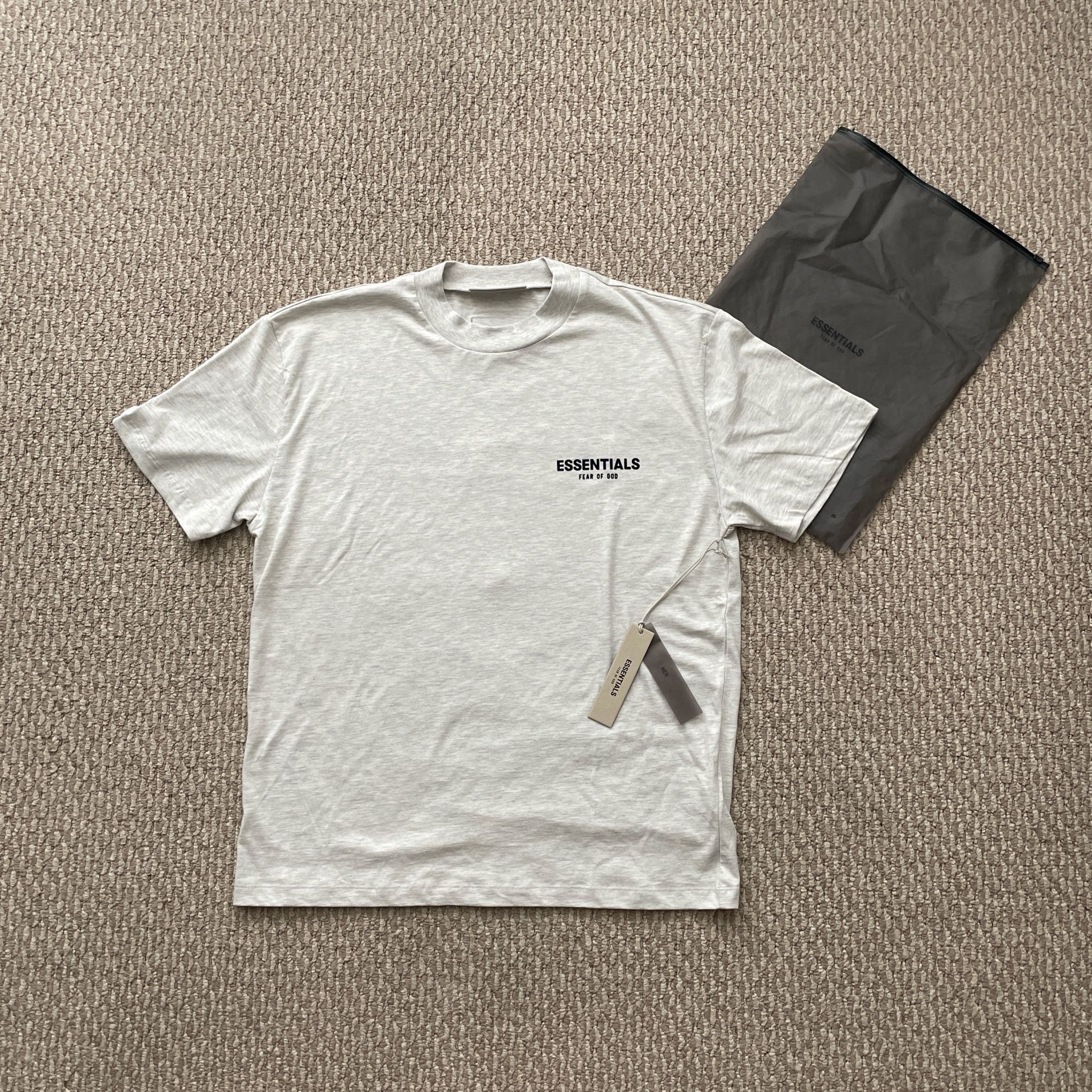 brand new light oat essentials shirt