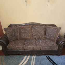 Couch, Table and Ottoman