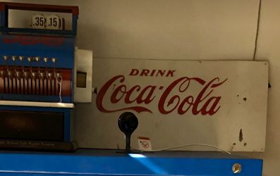 Coca Cola Vintage Sign 