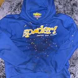 Blue Spider Hoodie