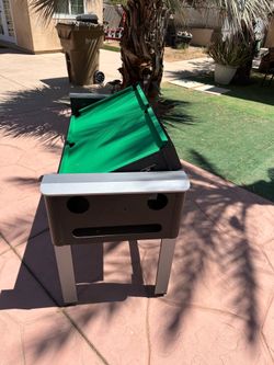 2 in 1 Mini Pool Table and Hockey Table