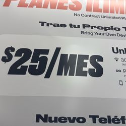 🔥 Plan ilimitado desde $25 – ¡TRAE TU TELÉFONO