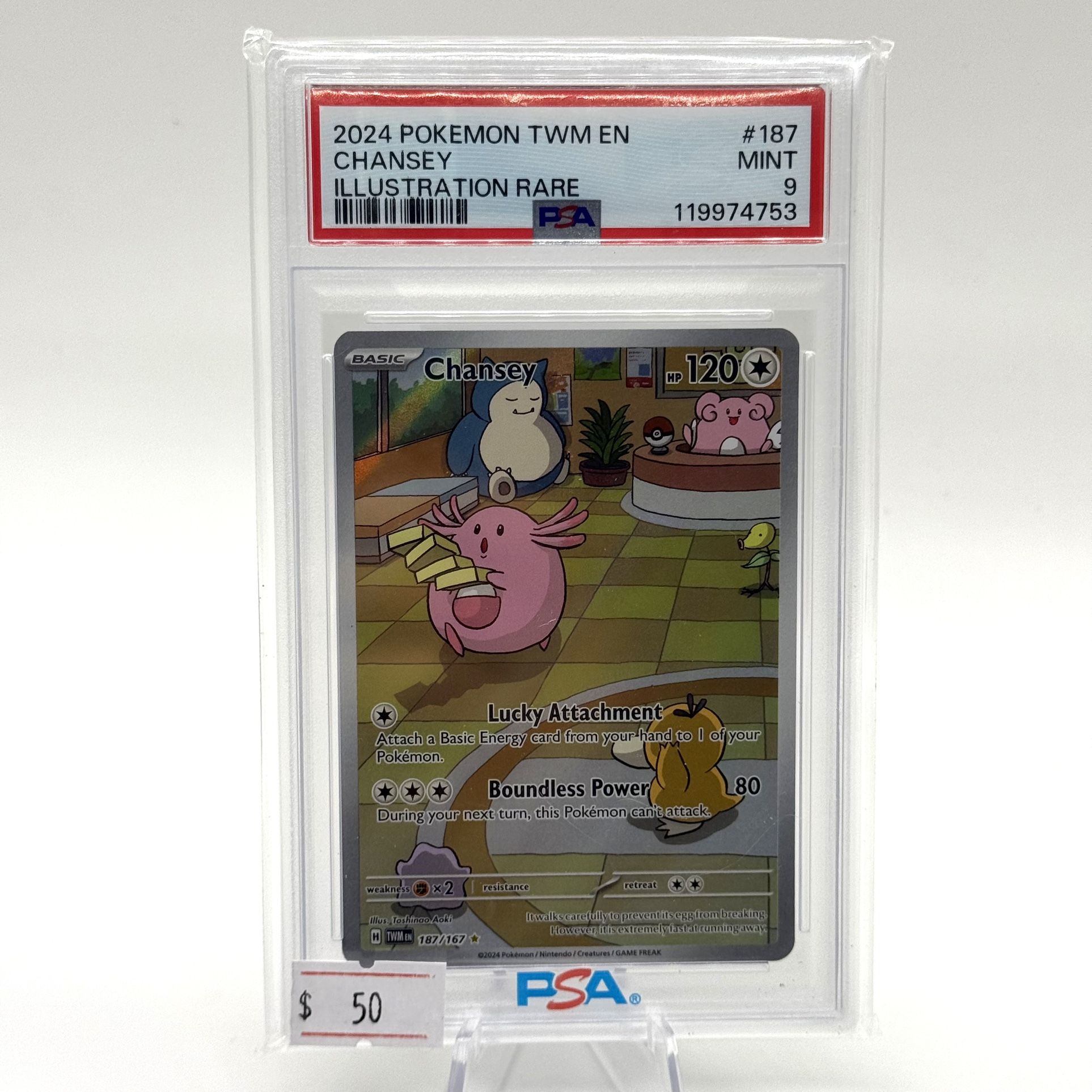 Chansey PSA 9