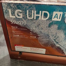 LG 55" UHD 4K Smart TV 55UQ70