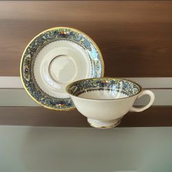 Collectible Lenox Autumn Cup and Saucer Set