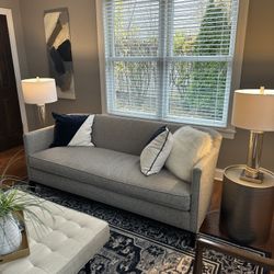 Upholstered Settee Couch