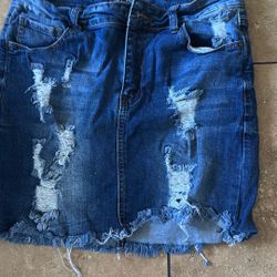 WAx Jean.   Skirt 