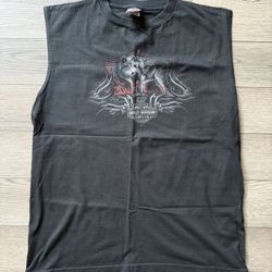 New-Vintage Harley Davidson Wolf Muscle Shirt XL Seaford. Delaware