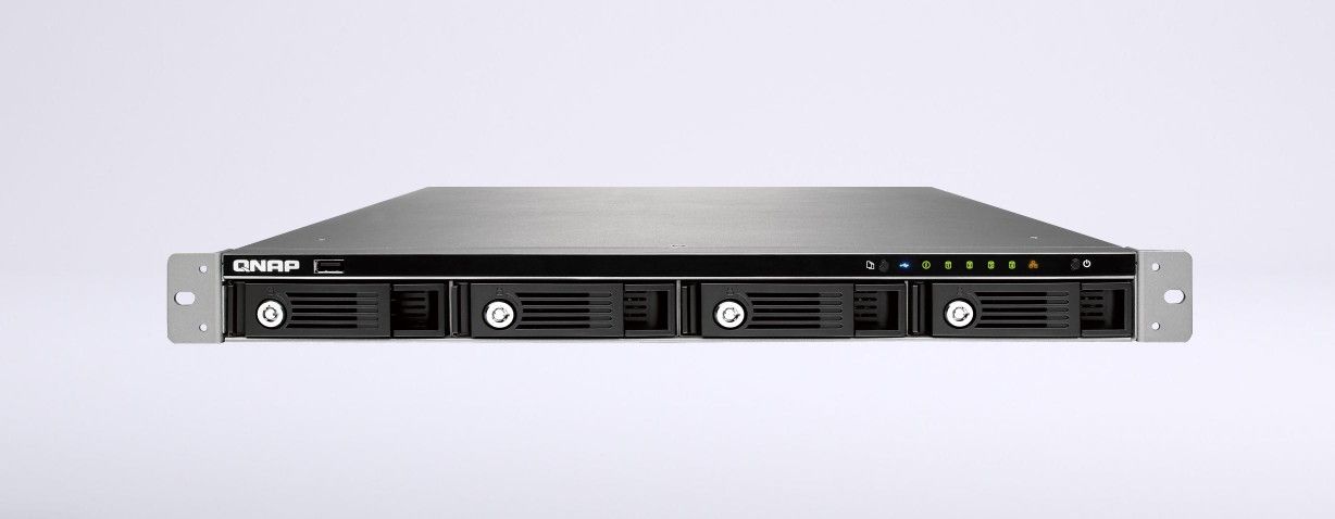 Qnap Professional NAS TS-469U-RP Network Attached Storage with 8 TB of included drives!