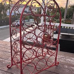 Amazing Mexican wine rack!