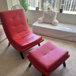 Lounge chair And ottoman Set 