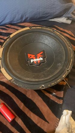 Rockford Fosgate Punch Sub 12” Car Stereo Equipment 