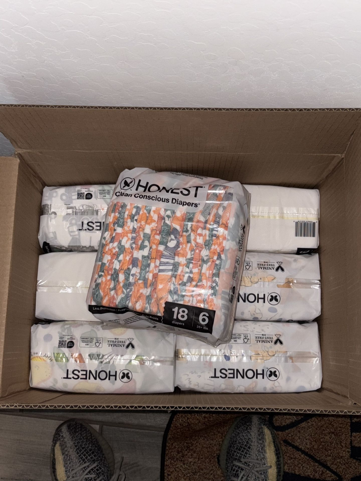 Honest Diapers Size 6