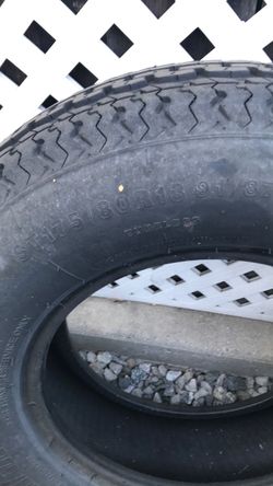 Used trailer tires good spare
