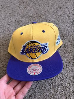 Mitchell and Ness 2009 Lakers Finals Hat