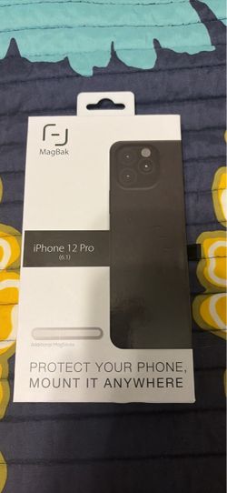 NEW MagBak Magnetic Case for iPhone 12 + MagStick – Unopened