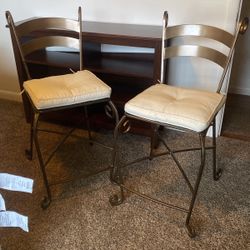Wrought Iron Barstools Chairs