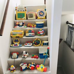 Huge Lot Of Vintage Baby And Toddler Toys! (all for $95!)