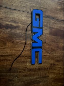 Neon gmc emblem