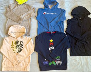 Boys hoodies size 14/16