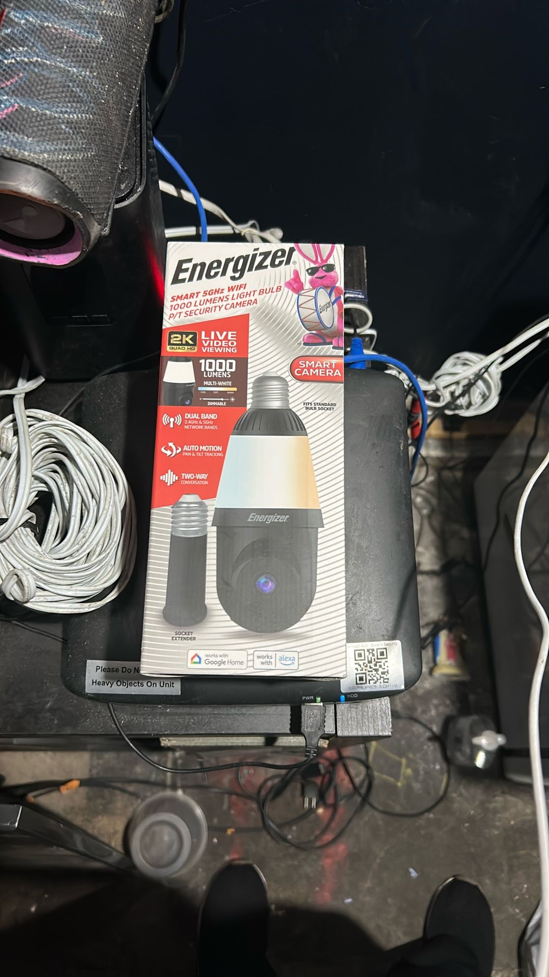 Energizer Smart 2K Light Bulb Security Camera 