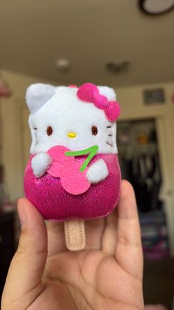 Hello Kitty popsicle