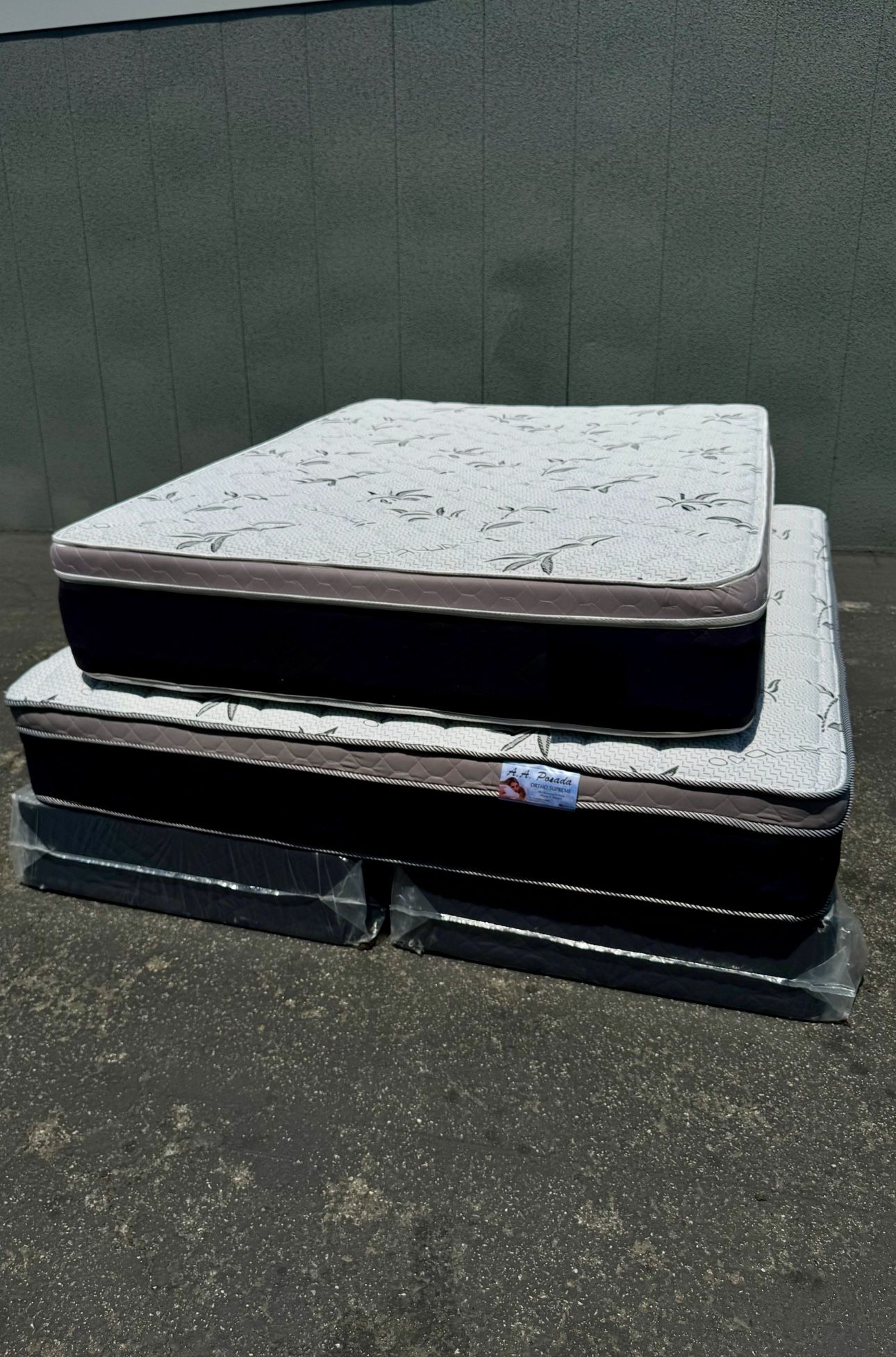 Queen Mattress And Box Spring New!