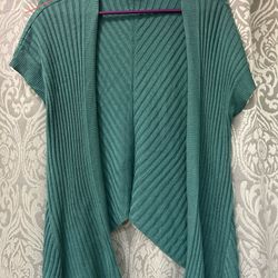 Size Small $5 Green Cardigan 