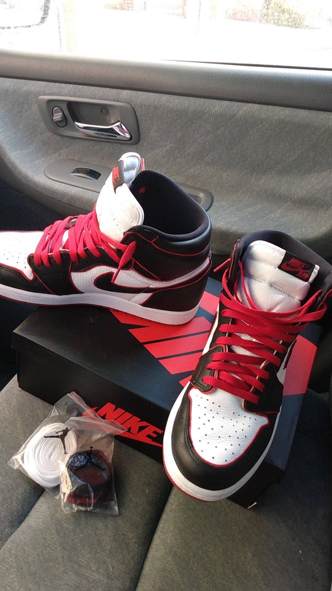 Nike Air Jordan 1s bloodline size 12