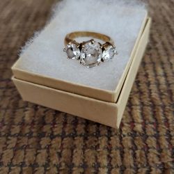 Vintage  Glass Ring