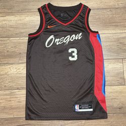 Nike Portland Trail Blazers City Edition Oregon CJ McCollum NBA Jersey Mens S