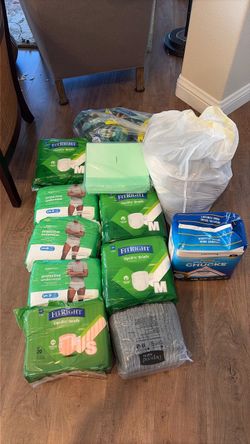 FREE! MENS DIAPERS, BRIEFS AND GUARDS