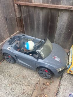 Audi Grey Kids Car