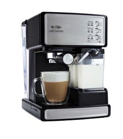 Mr. Coffee Café Barista Espresso, Cappuccino & Latte Maker w/ Milk Frother