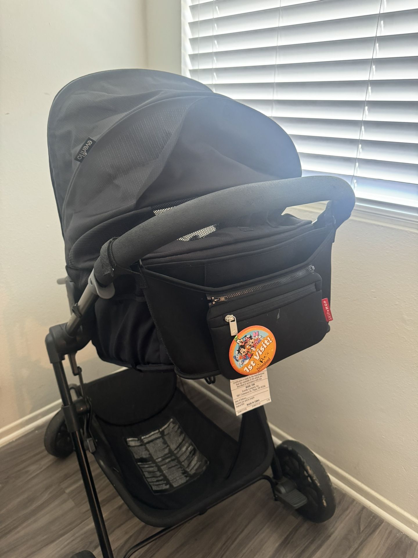 uppababy 2018 g luxe G-Luxe Stroller FUSE New robust frame design BNM Fishing TL Rigged Color:Black Gizzard Shad