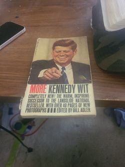 More Kennedy JFK Wit by Bill Adler (Rare 1st print)