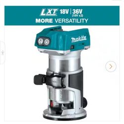 Makita 18v LXT Lithium Ion Brushless Router 