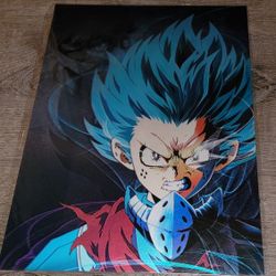My Hero Academia 3D Holographic Lenticular Anime Poster