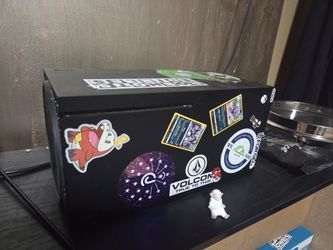 Xbox series x with custom green controller