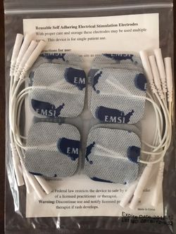 Electrical Stimulation  Electrodes / Pads For Electric Stim Machines