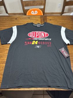 New Men’s Size 3X Jeff Gordon NASCAR Shirt NWT #24 DuPont Rainbow Warriors 1990 $30 Firm